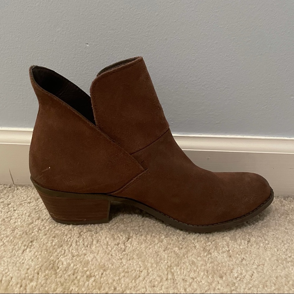 Brown Booties with Heels